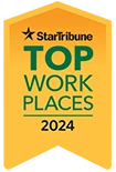 Proud To Be Recognized as a 2024 Top Workplaces National Standard Setter by the Star Tribune