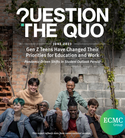 Report: Gen Z Teens Have Changed Their Priorities for Education and Work